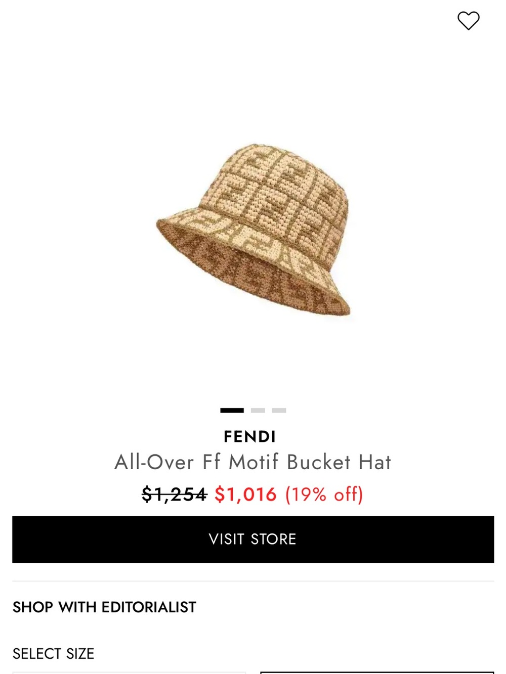 Fendi Hat - Picture 5 of 5